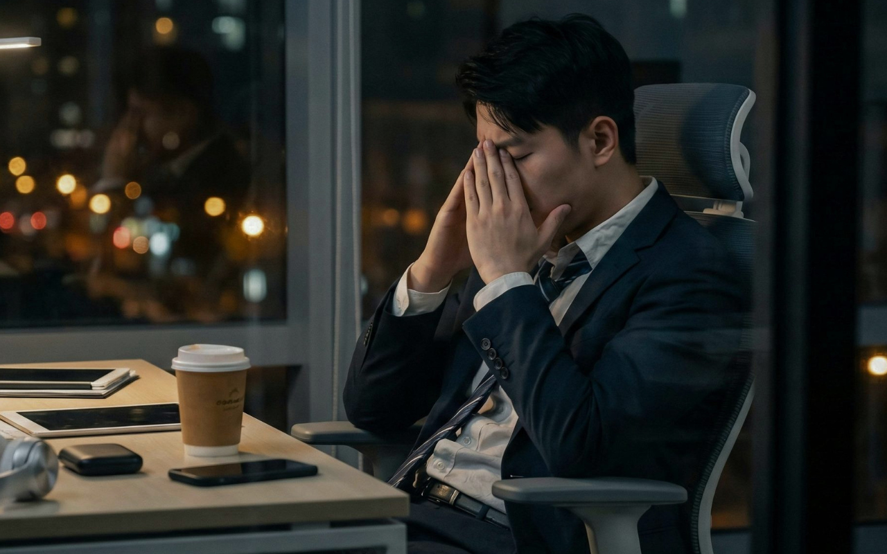 Placeholder focused work image